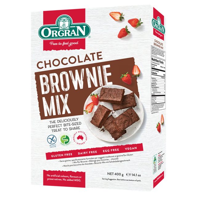 Orgran Brownie mix