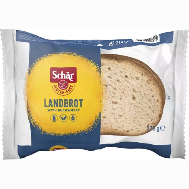 Schär lantbröd skivat