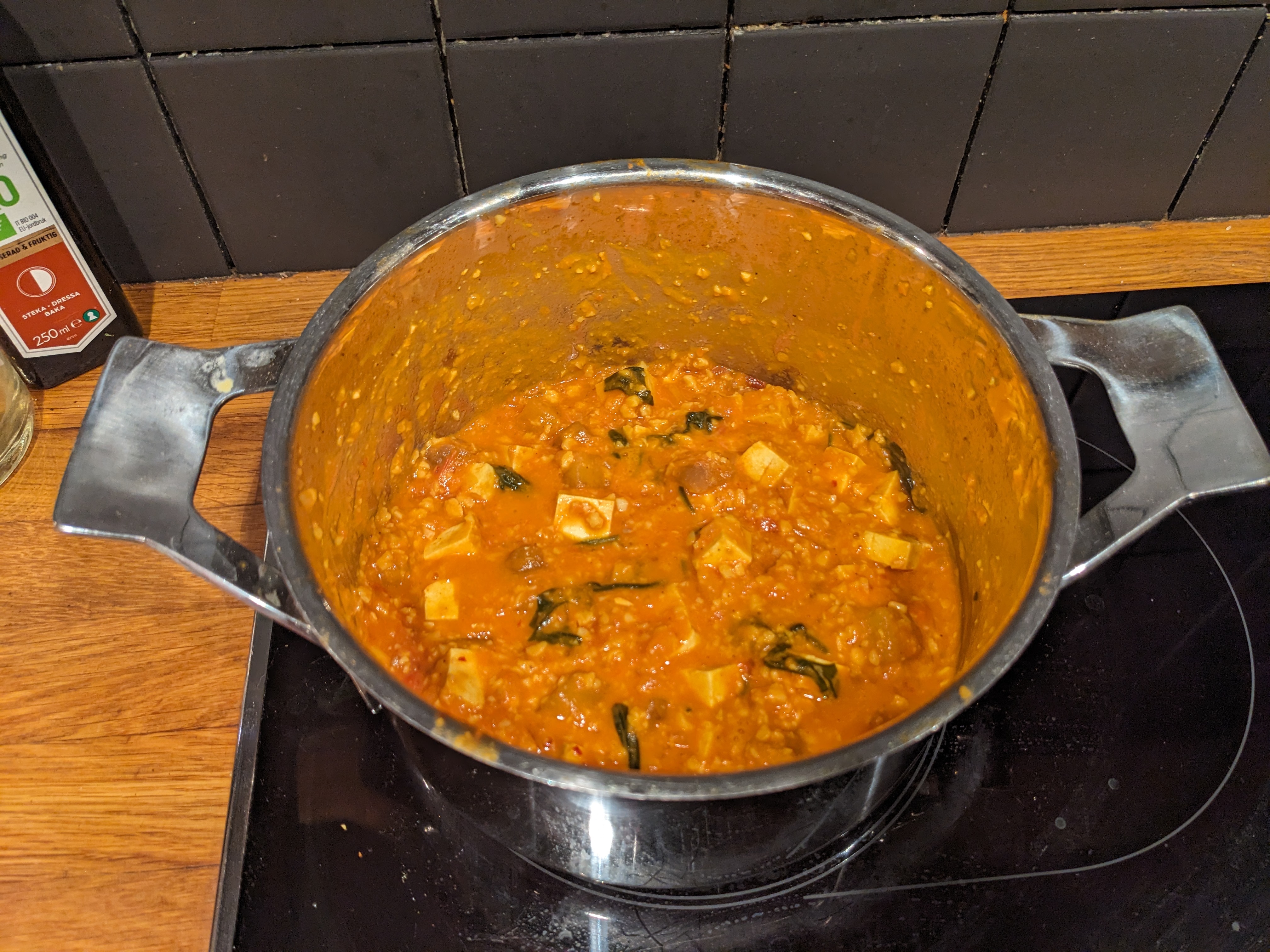 Recept på Antiinflammatorisk gryta med tofu och mango