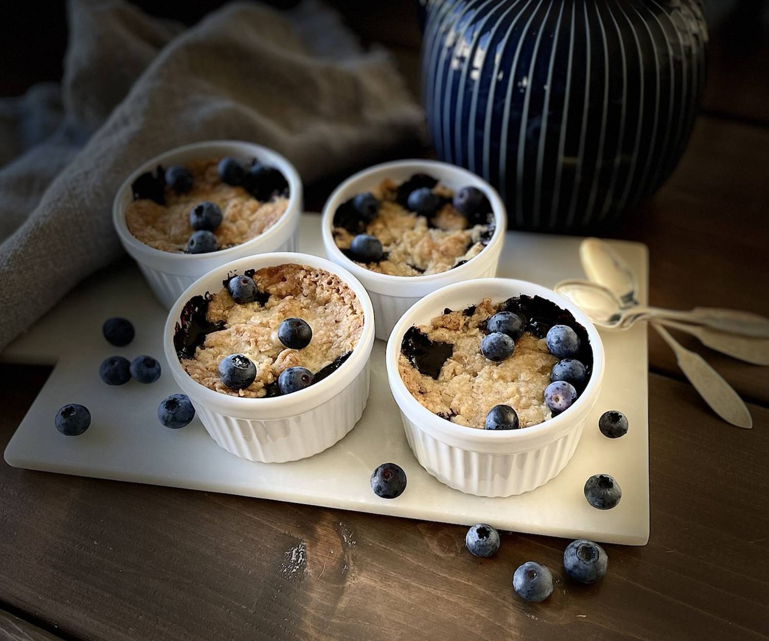 Recept på Blåbärspaj