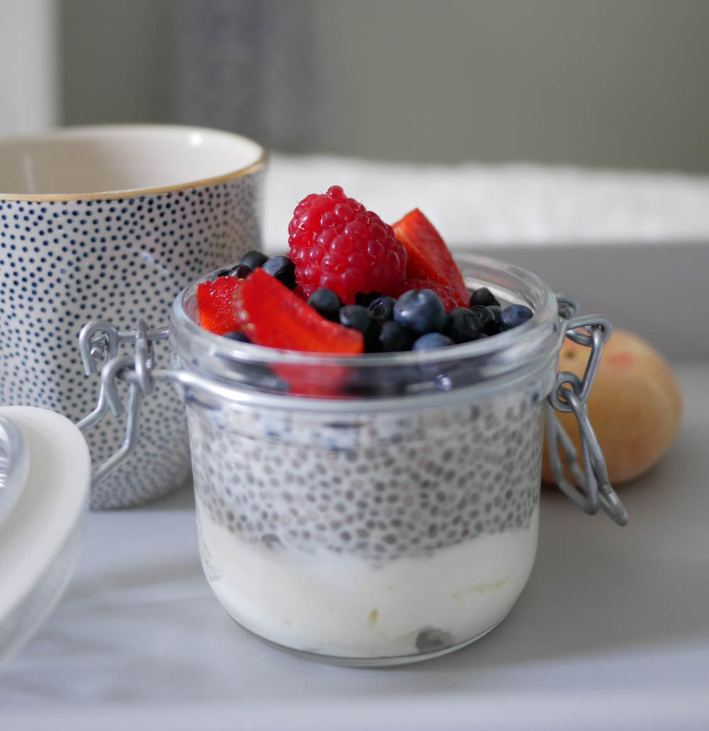 Recept på Chiapudding med smak av citron