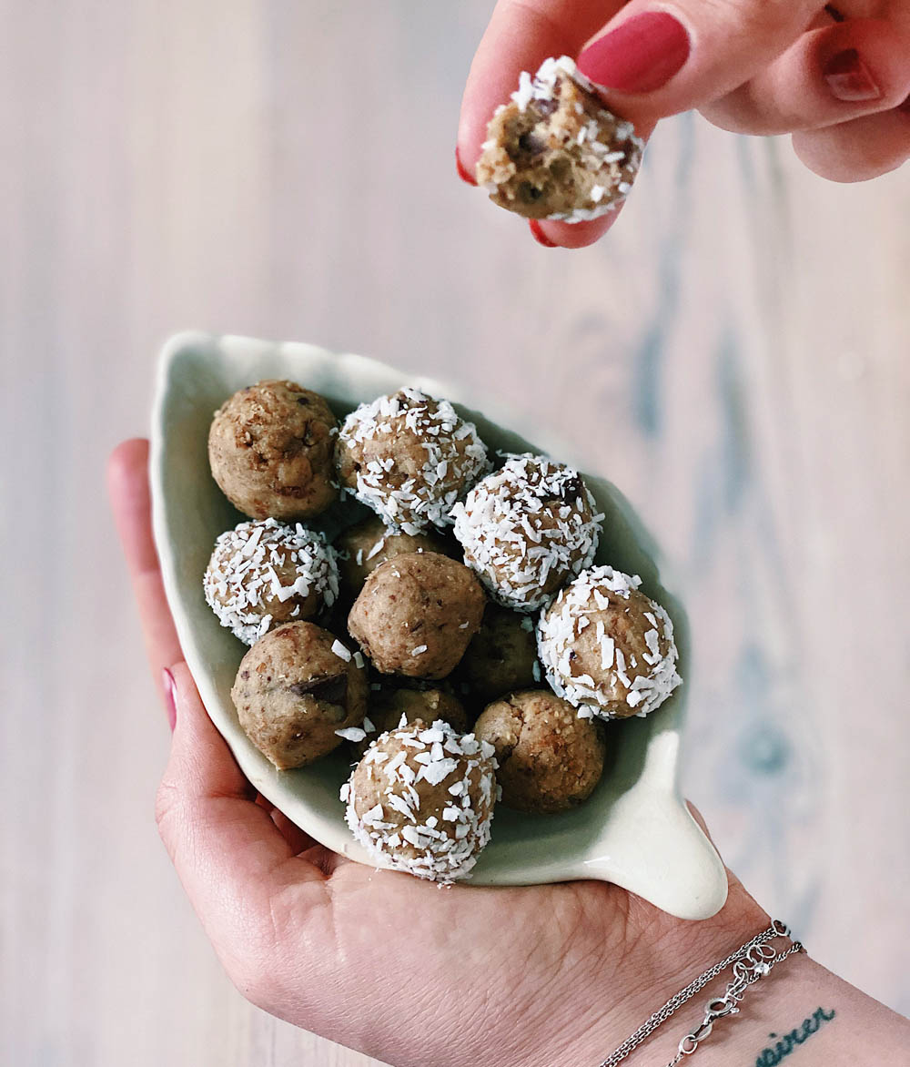 Recept på Cookie doughbollar