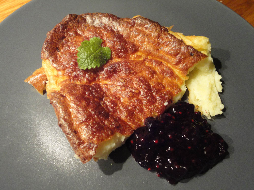 Recept på Fluffig ugnspannkaka