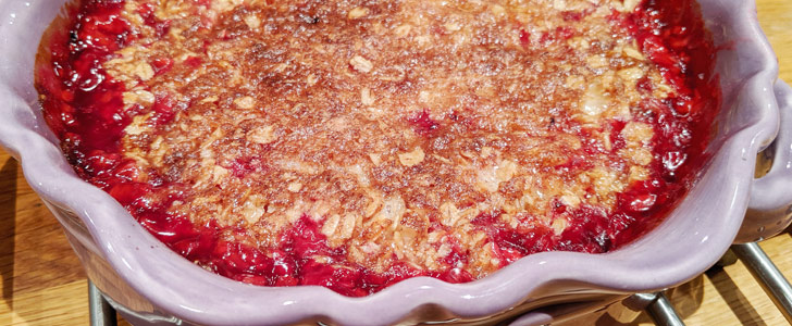 Recept på Rödvinbärspaj