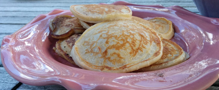 Recept på Glutenfria amerikanska pannkakor