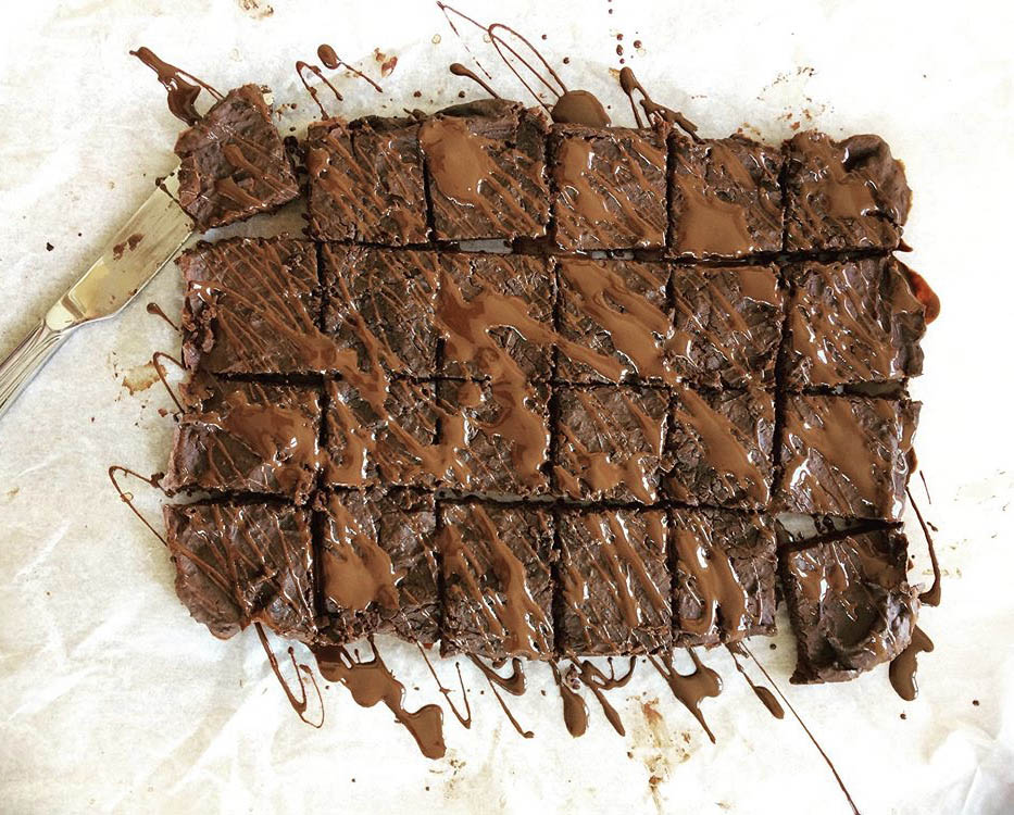 Recept på Bönbrownie