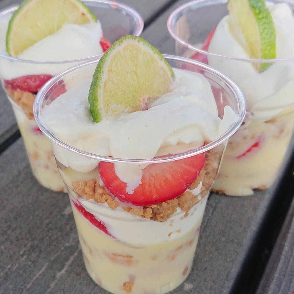 Recept på Glutenfri key lime pie i glas