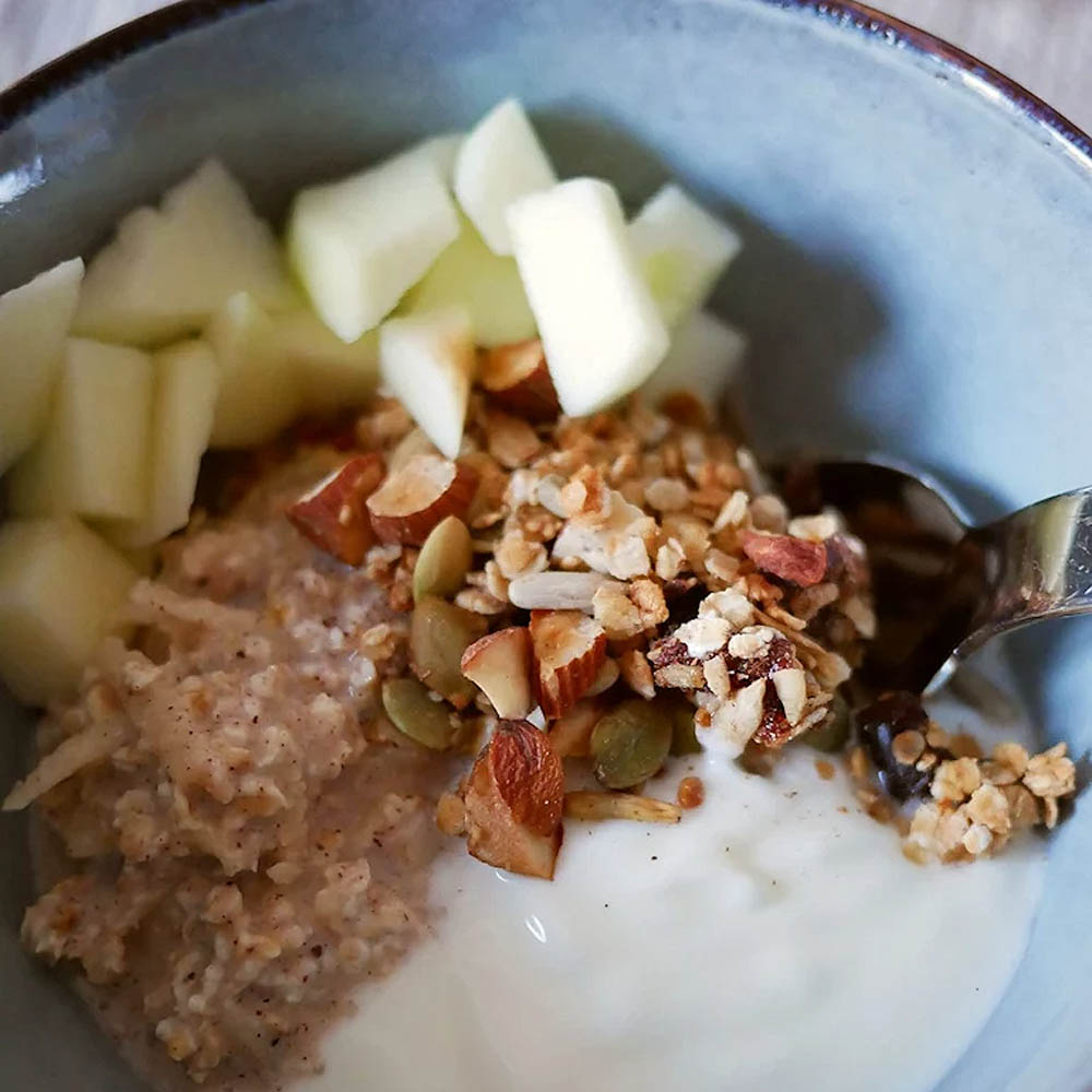 Recept på Glutenfri och vegansk overnight oats
