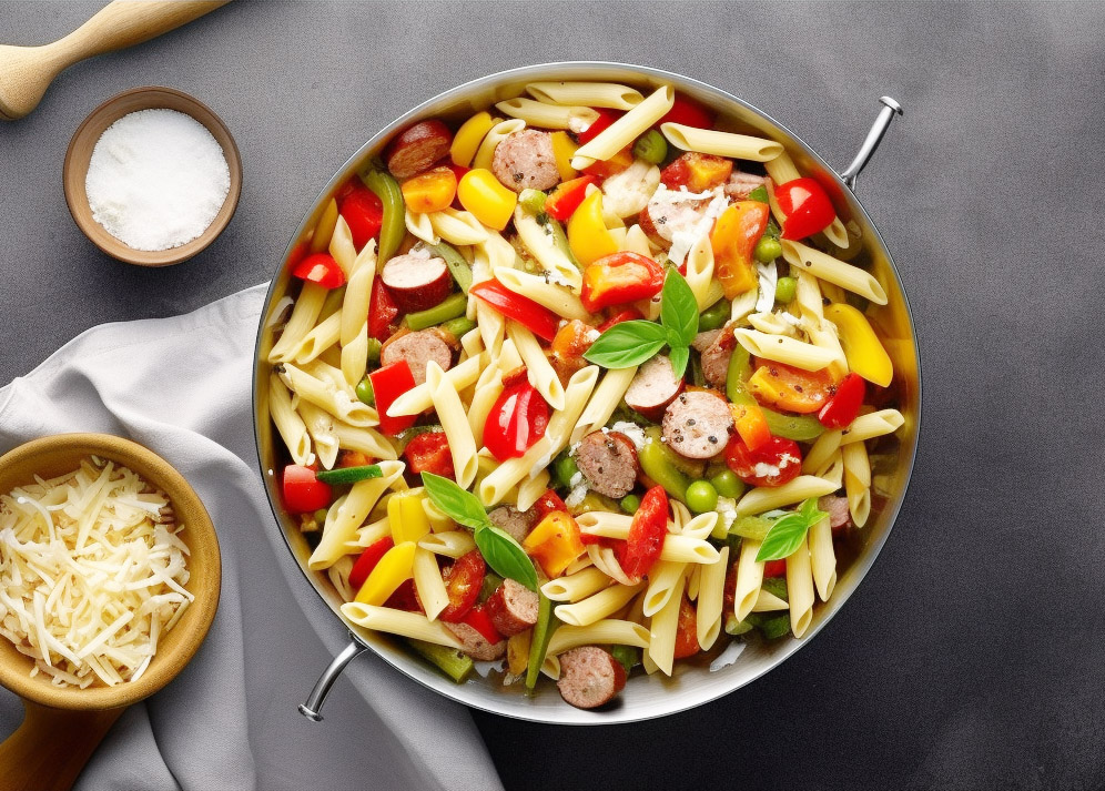 Recept på Glutenfri pastasallad