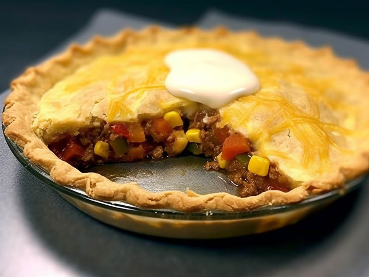 Recept på Glutenfri tacopaj