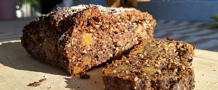 Recept på Bönbröd på havre, frukt & nötter