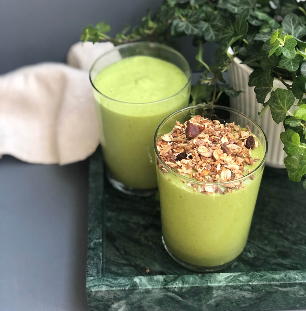 Recept på Green machine smoothies