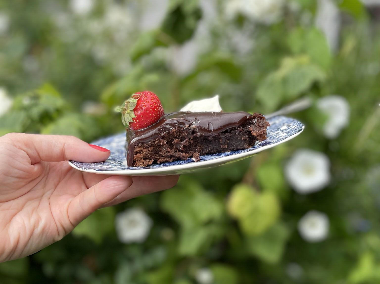 Recept på Kladdkaka med salt chokladkola