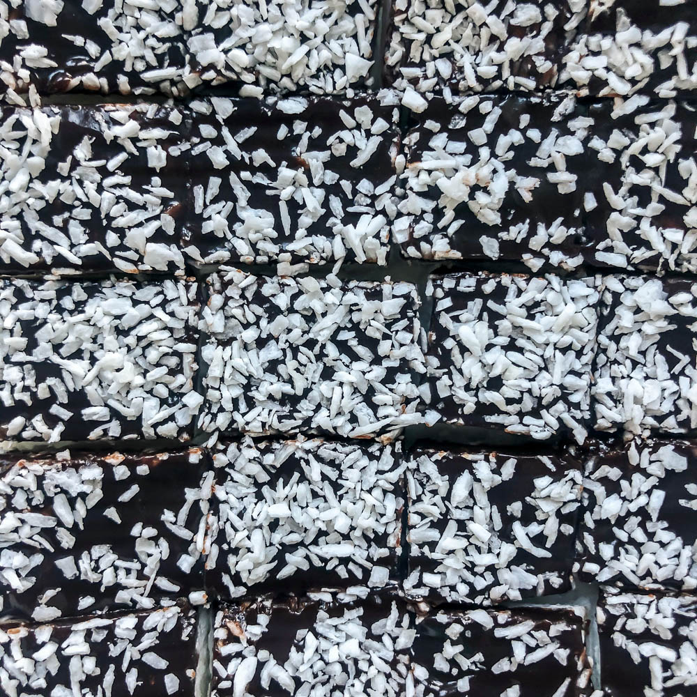 Recept på Kokosbitar med Choklad 