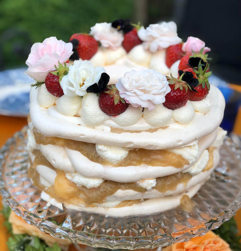 Recept på Marängtårta