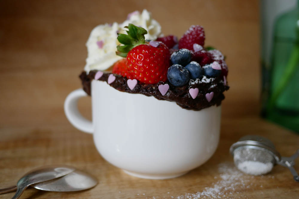 Recept på Muggkaka för två ❤️