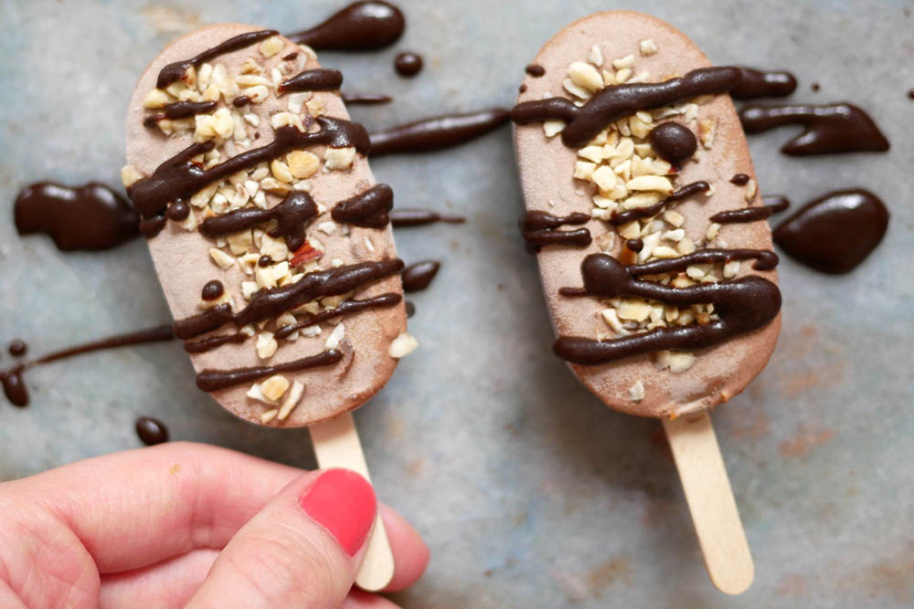 Recept på Nice cream-pinnar