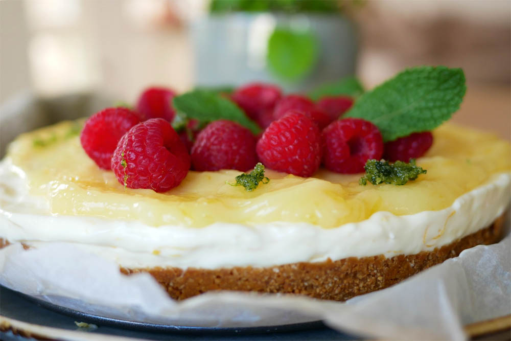 Recept på No bake citroncheesecake
