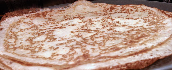 Recept på Pannkakor utan ägg och mjölk