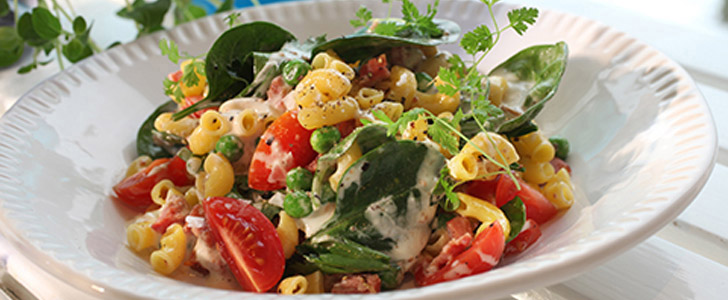 Recept på Pastasallad med chorizo