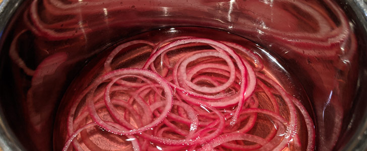 Recept på Picklad rödlök