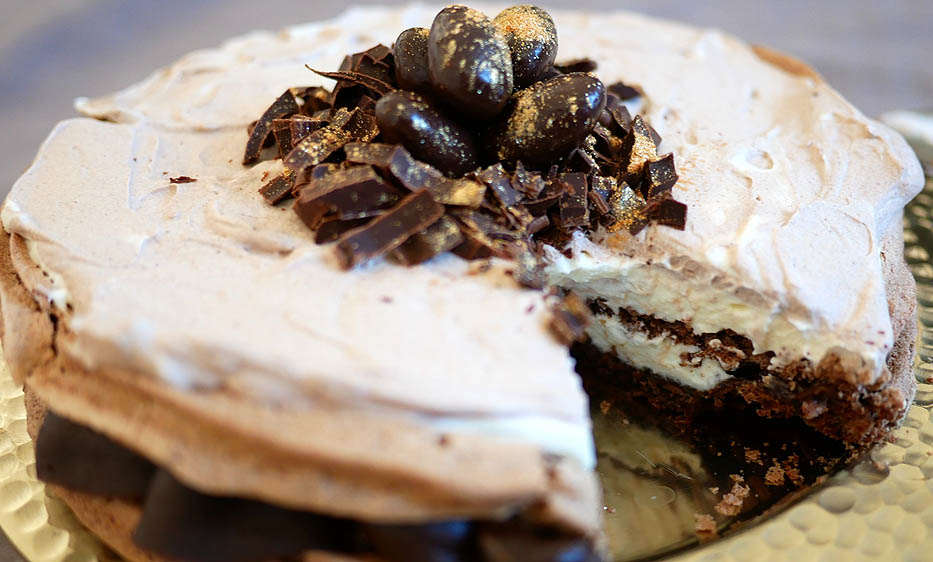 Recept på Påskig marängtårta