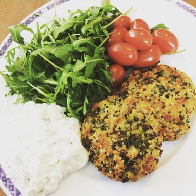 Recept på Quinoa- och broccolibiffar✨