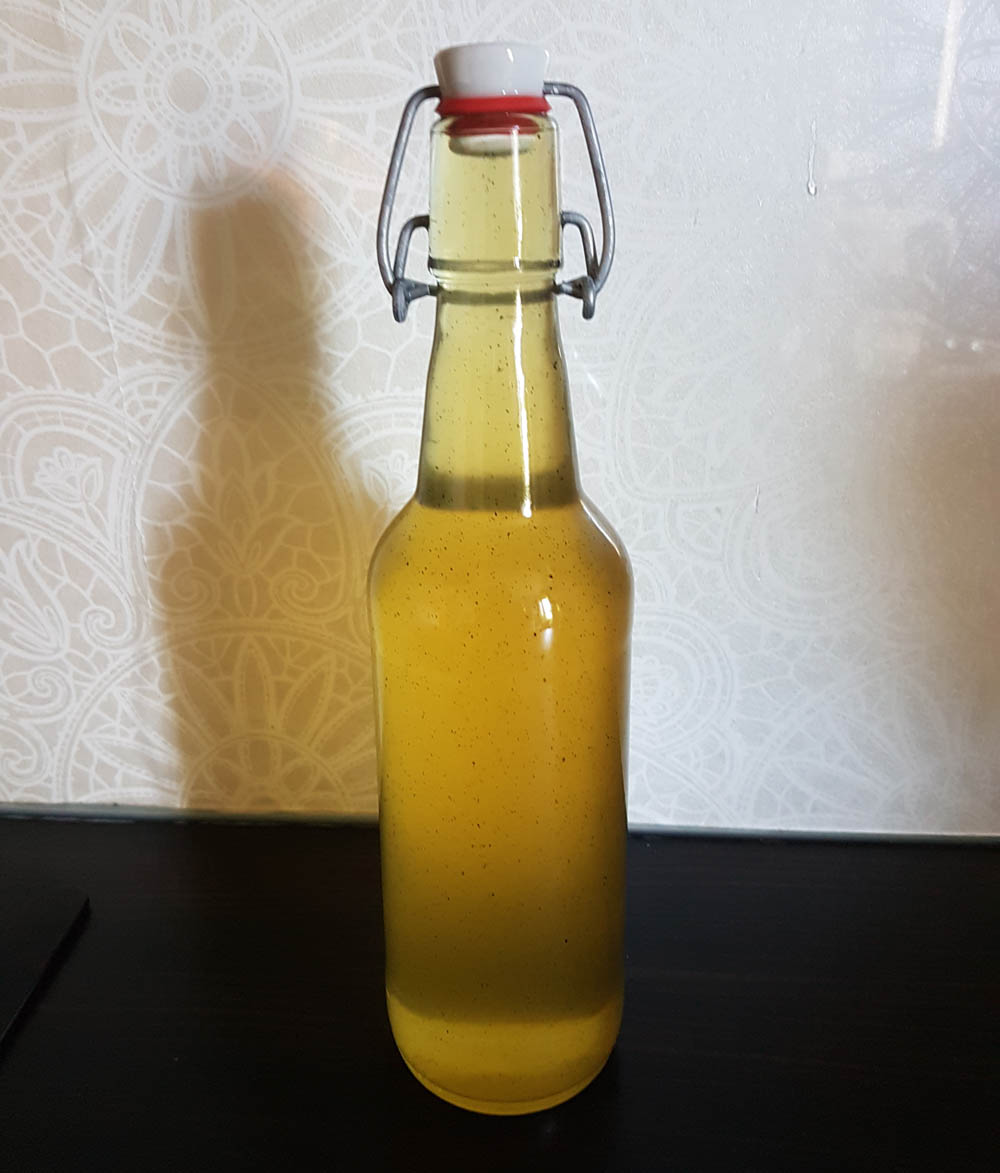 Recept på Rabarbersirap