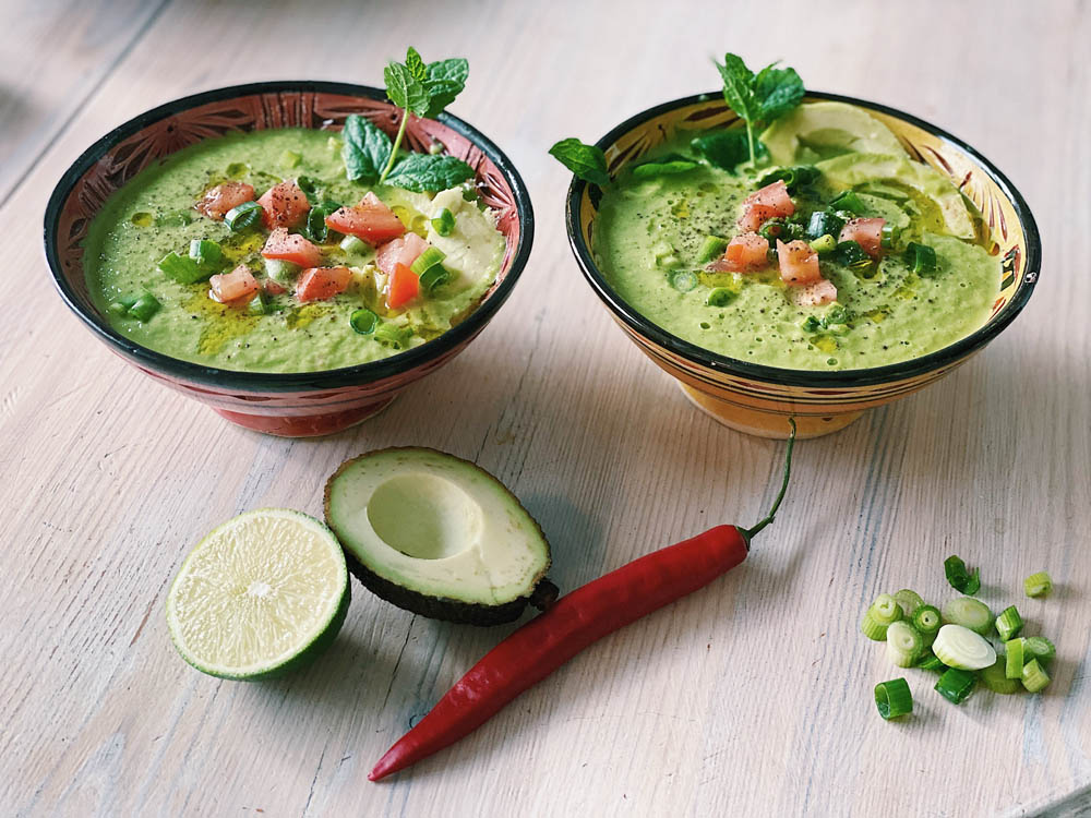 Recept på Raw avokadosoppa 🥑