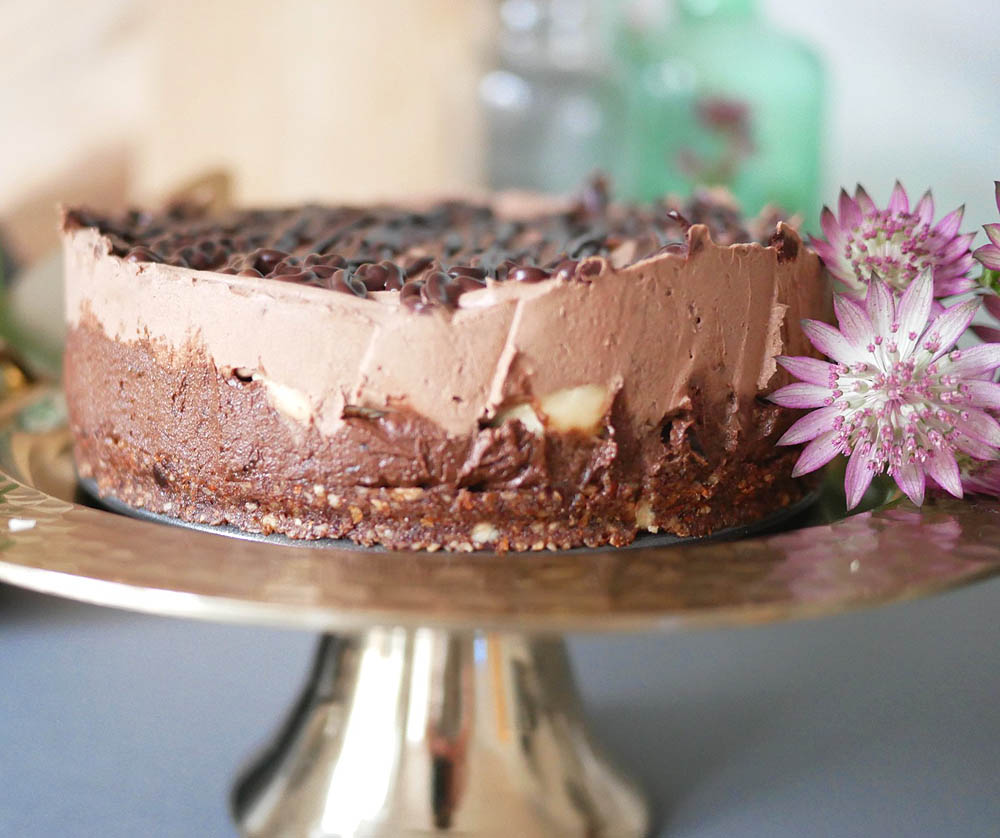 Recept på Raw food tårta