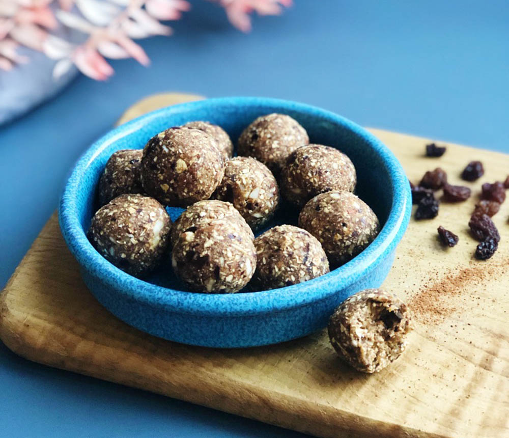 Recept på Raw pepparkaksbollar