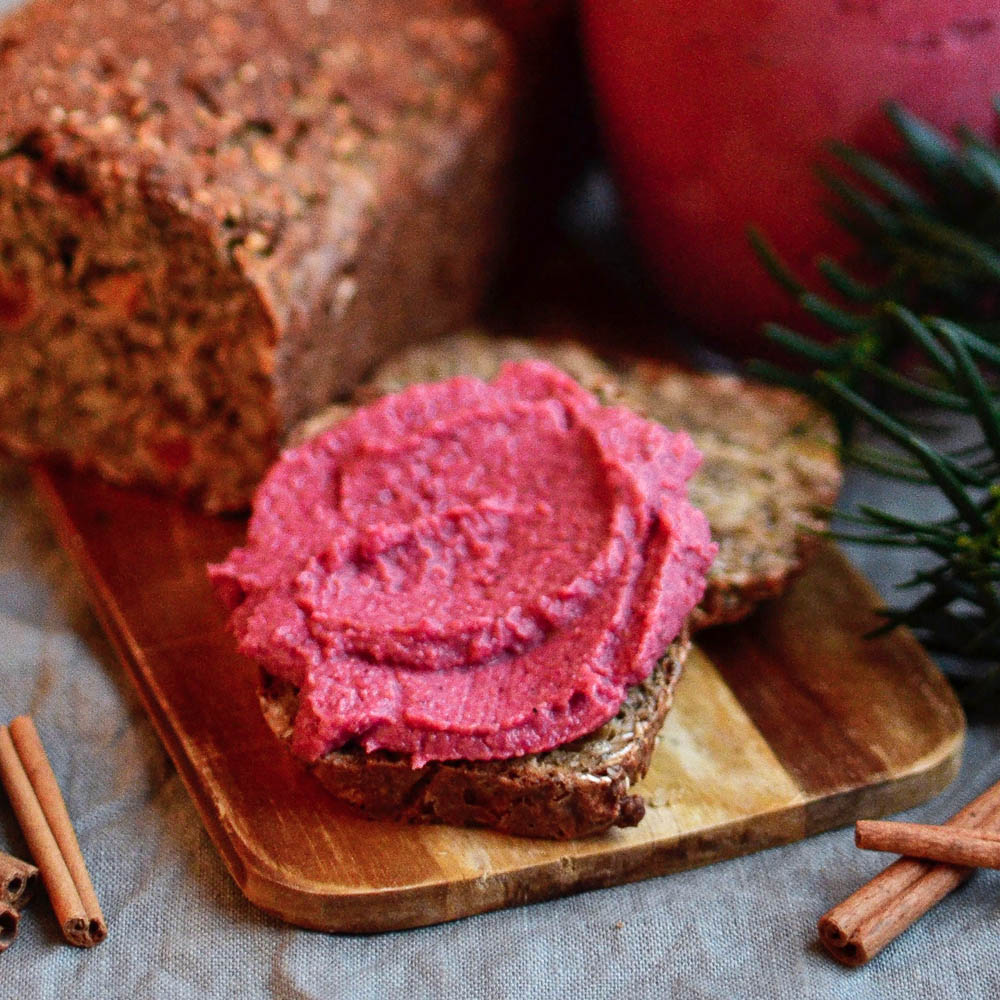 Recept på Rödbetshummus