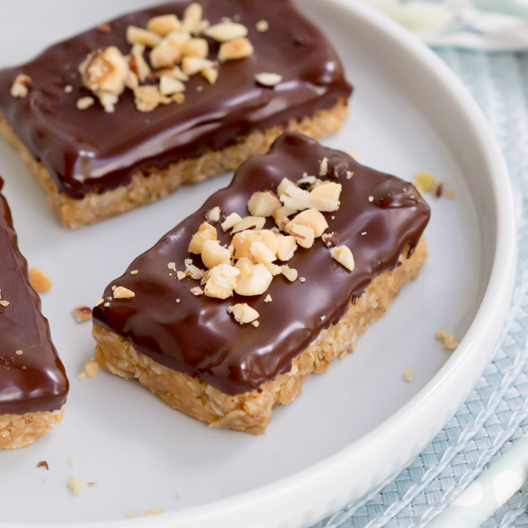 Recept på Snickersbars