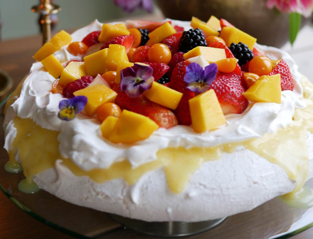 Recept på Vegansk Pavlova