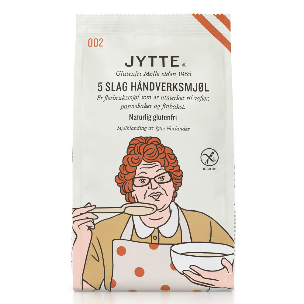 Jytte ljus mjölmix 5 sorter sädesslag (mix)