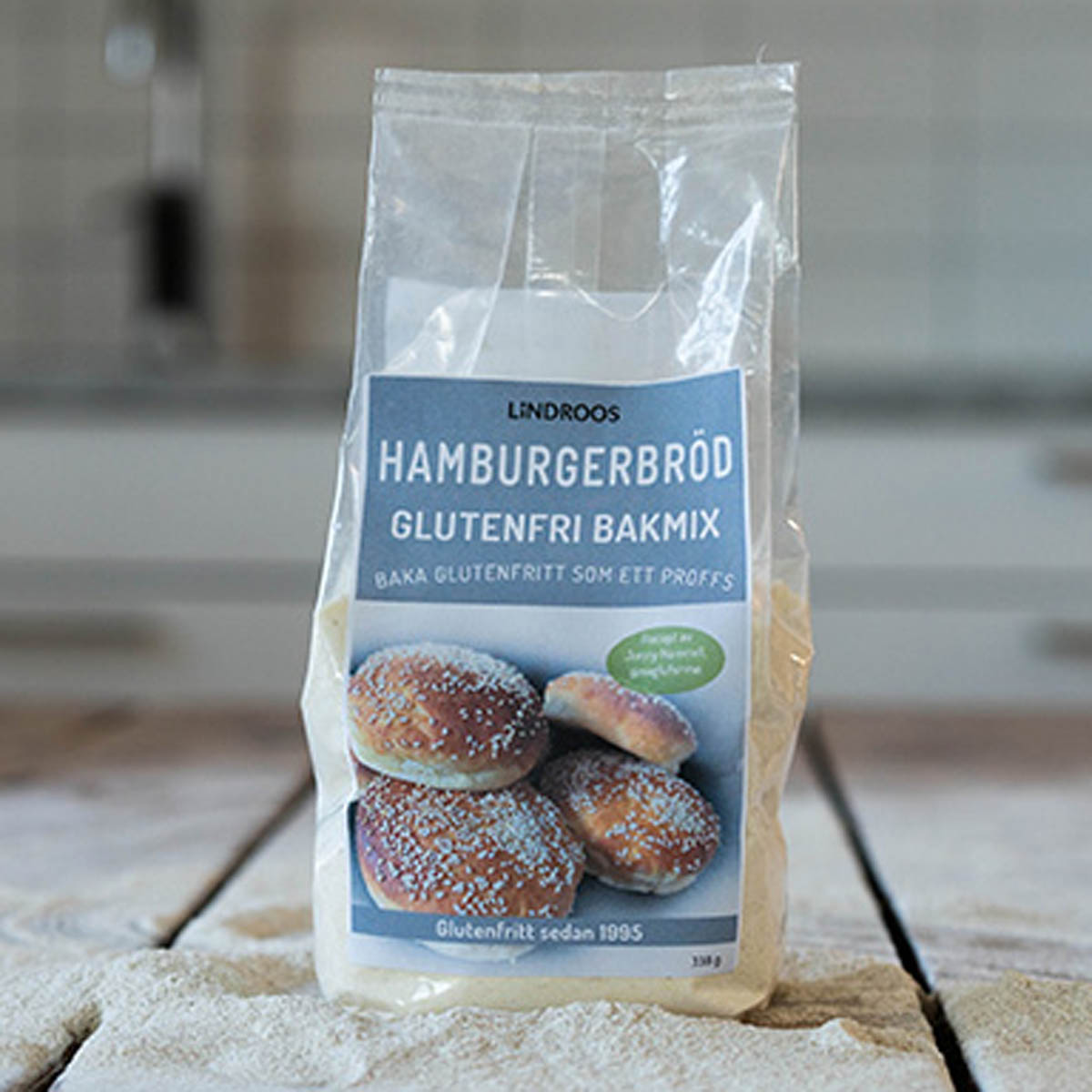 Lindroos Mjölmix hamburgerbröd  för 51,00 kr