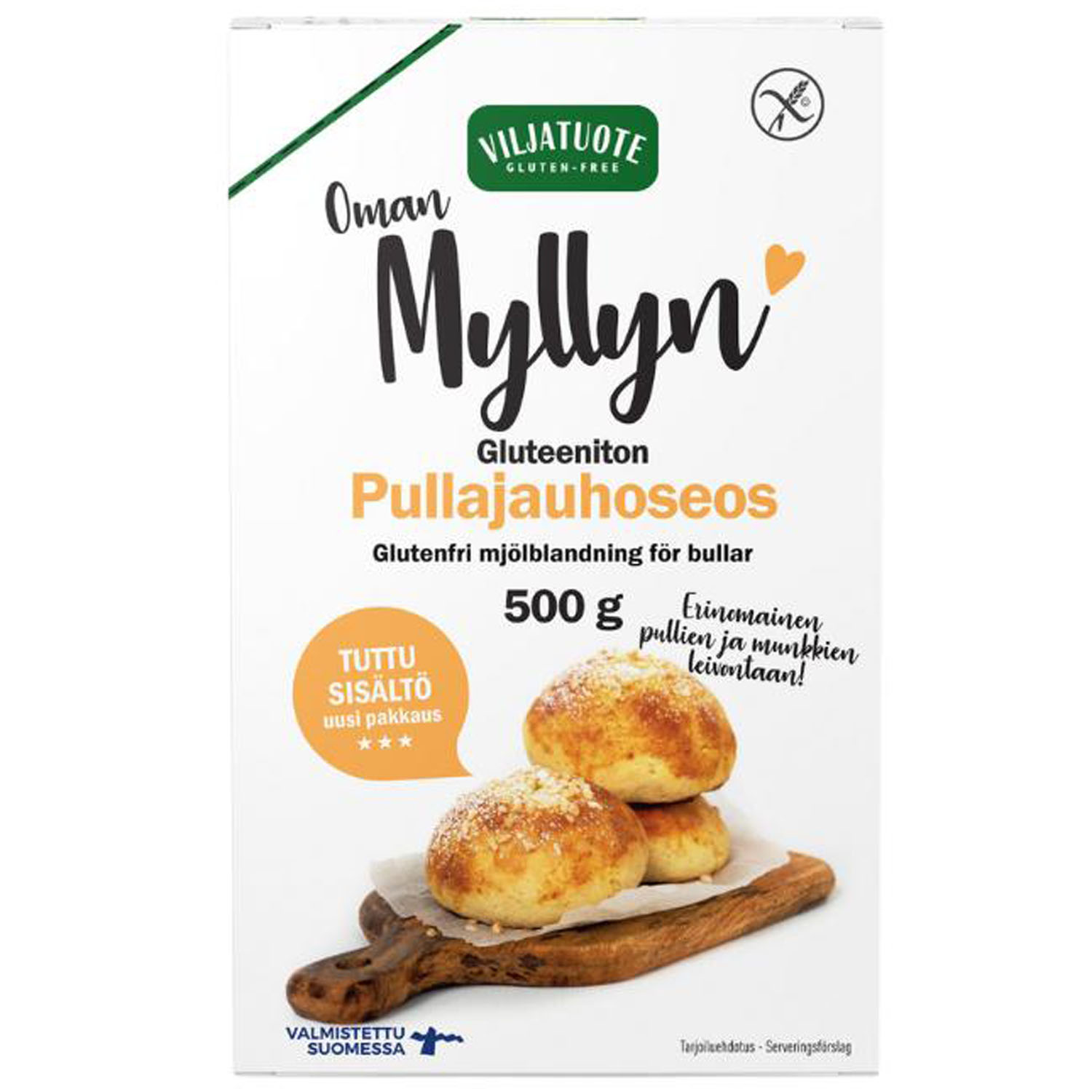Viljatuote Mjölmix för bullar för 49,00 kr