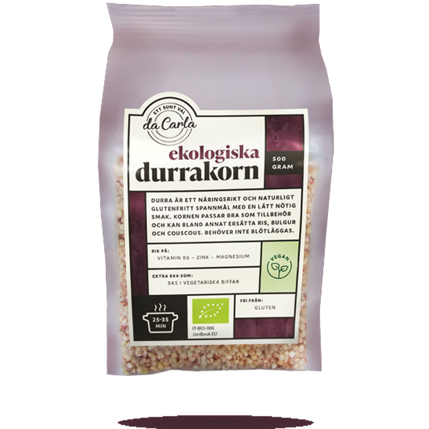 Da Carla Durra korn EKO för 45,00 kr