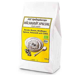 A Spångberg Hälsogröt med russin (beställningsvara)