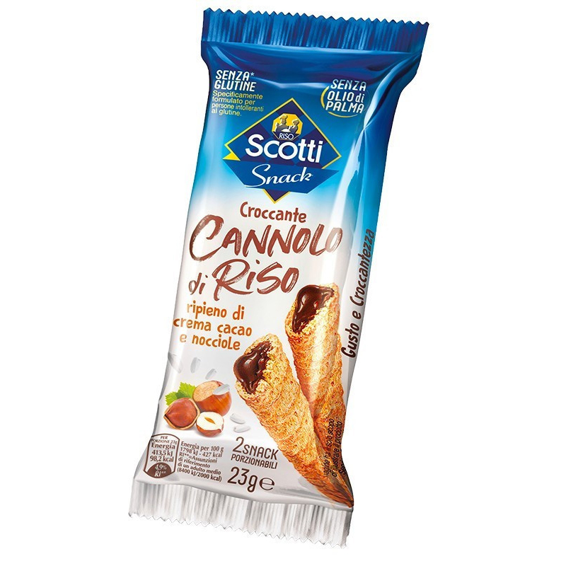 Riso Scotti Kexrör med kakao och hasselnötscreme för 11,00 kr