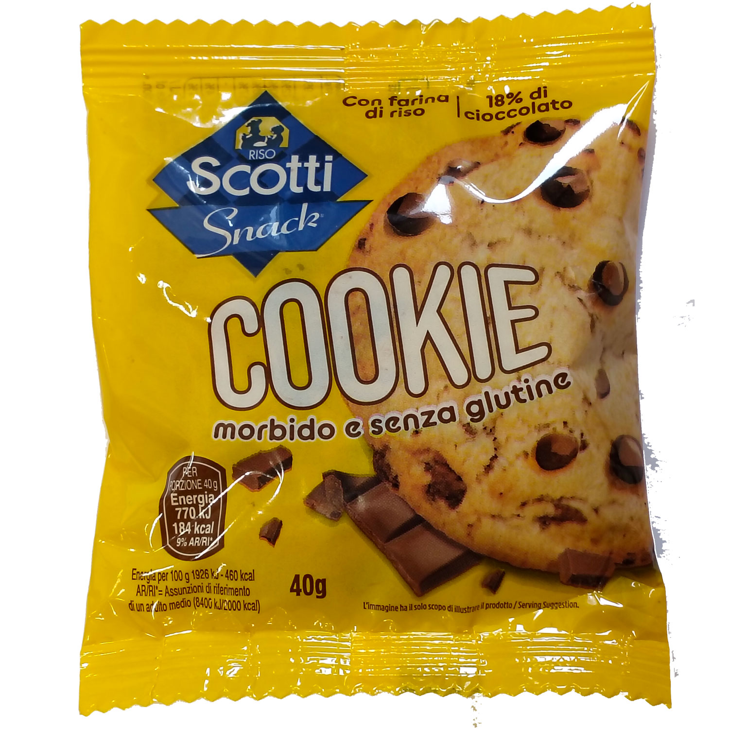 Riso Scotti Mjuk cookie Chocolate chip