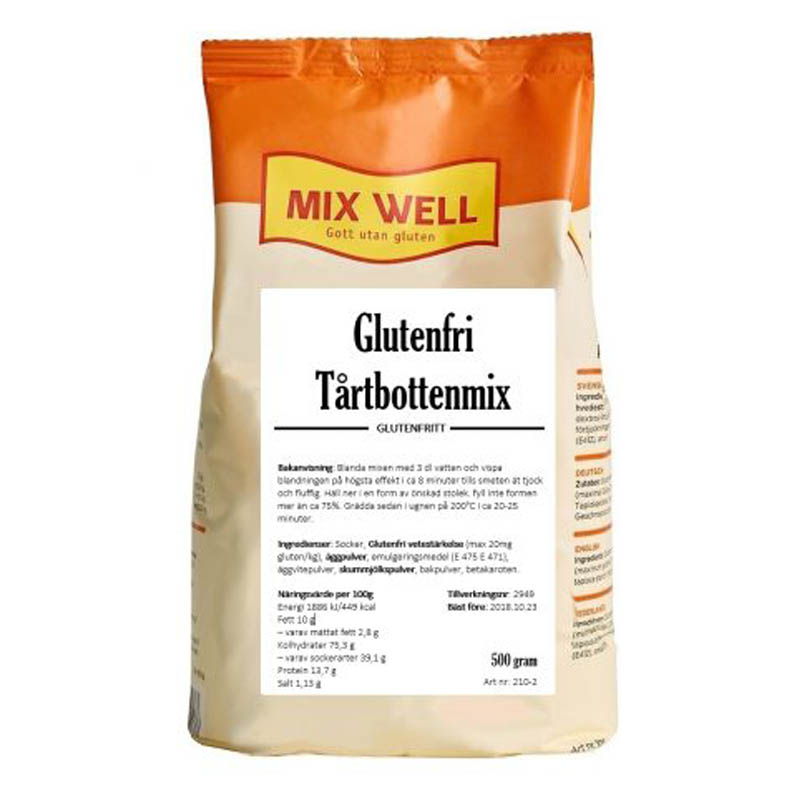 Mixwell Tårtbottenmix 500g för 47,00 kr