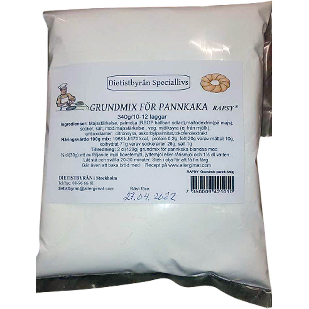 Rapsy Grundmix för pannkaka 340g LP