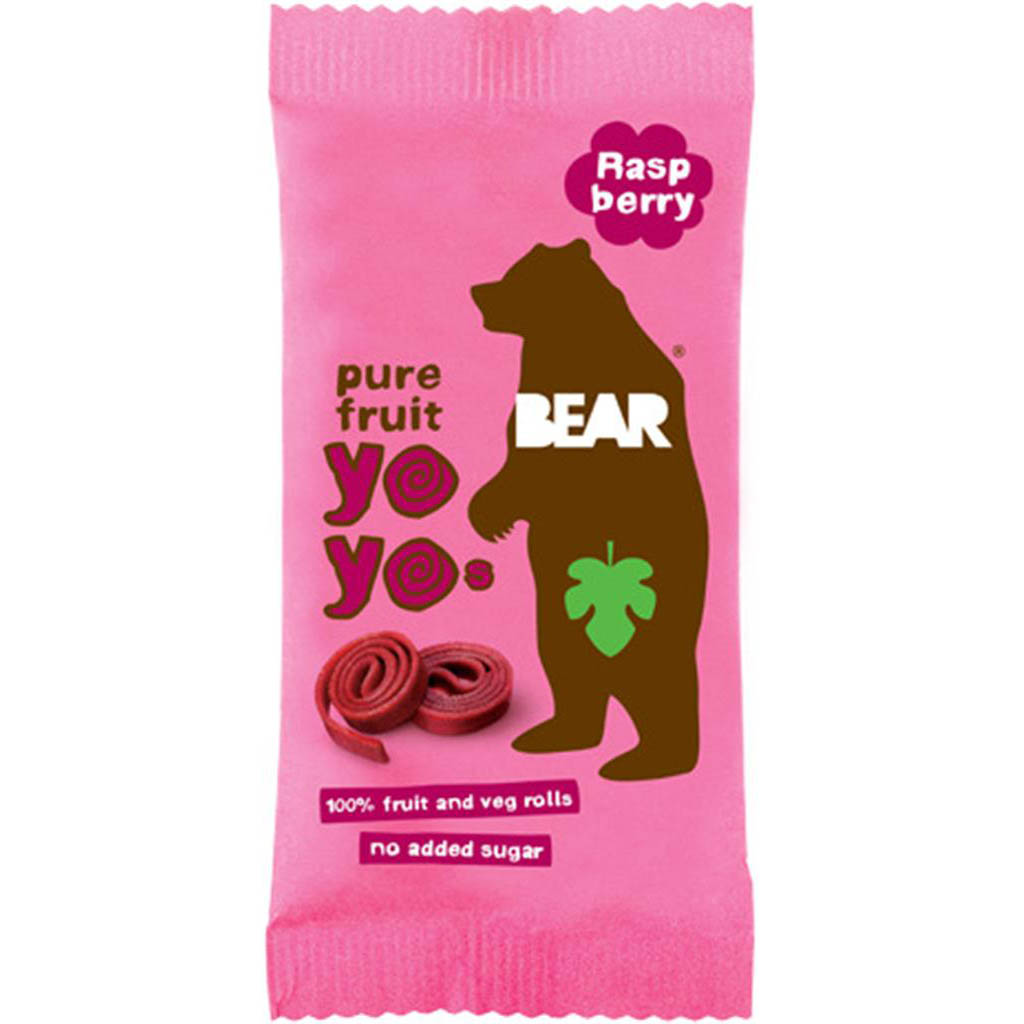 Bear Yoyos fruktrullar hallon EKO