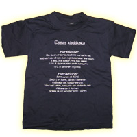 Allergimat T-Shirt, Barn för 135,00 kr